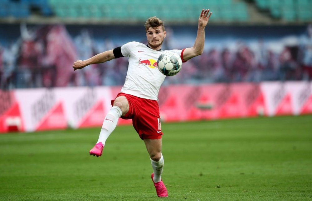 Timo Werner decided not to stay at Leipzig until the end of August. AFP