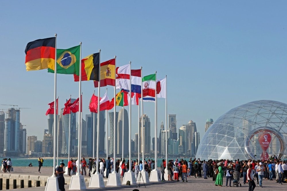 Qatar's World Cup gets real as Doha hosts tournament draw. AFP