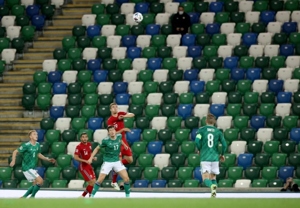 600 Northern Ireland fans will be allowed in to watch the Austria match. AFP
