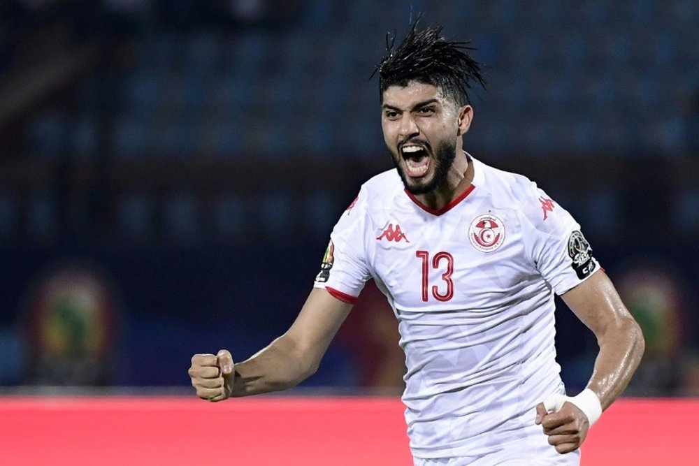 Sassi helped Tunisia book a semi-final place in the AFCON. AFP