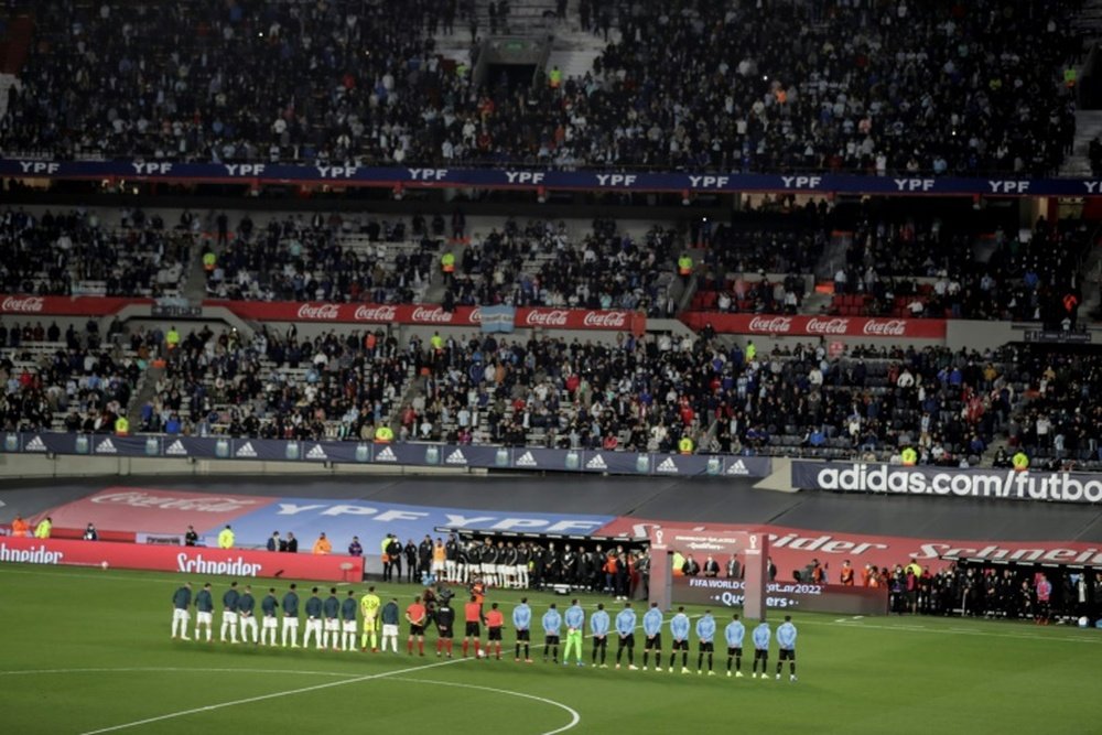 Argentina and Uruguay were both punished. AFP