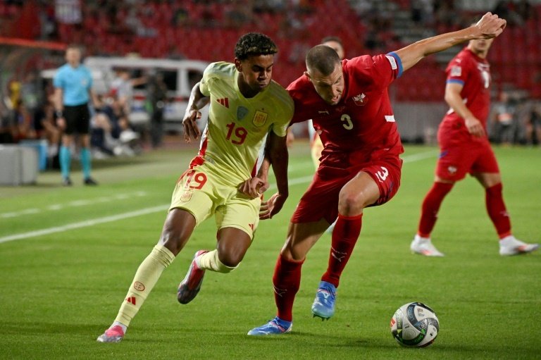 Euro winners Spain held in Nations League