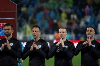 Israel's football team took the field for the first time since the October 7th Hamas massacres and the start of the war in Gaza, losing 1-0 in Kosovo in a delayed Euro 2024 qualifier on Sunday.