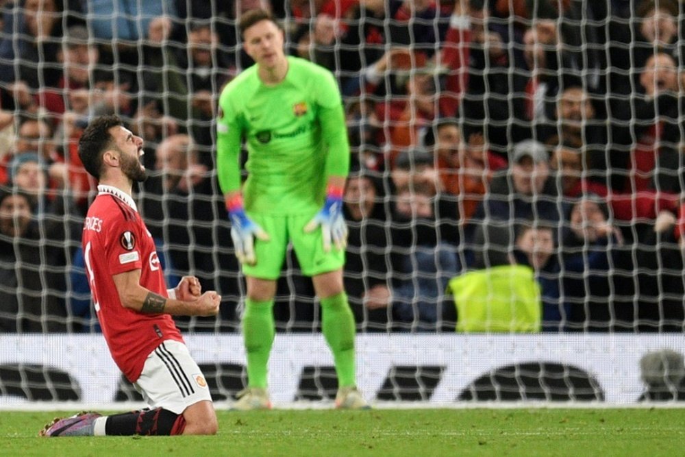 United remain in the hunt for trophies in four competitions. AFP