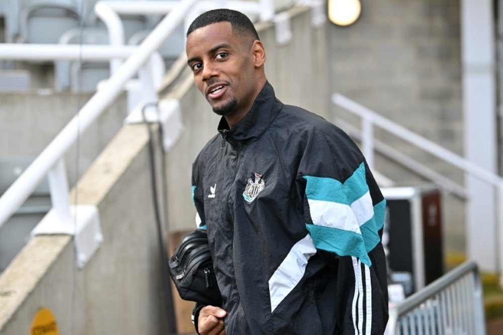 Alexander Isak vowed to make history with Liverpool. AFP