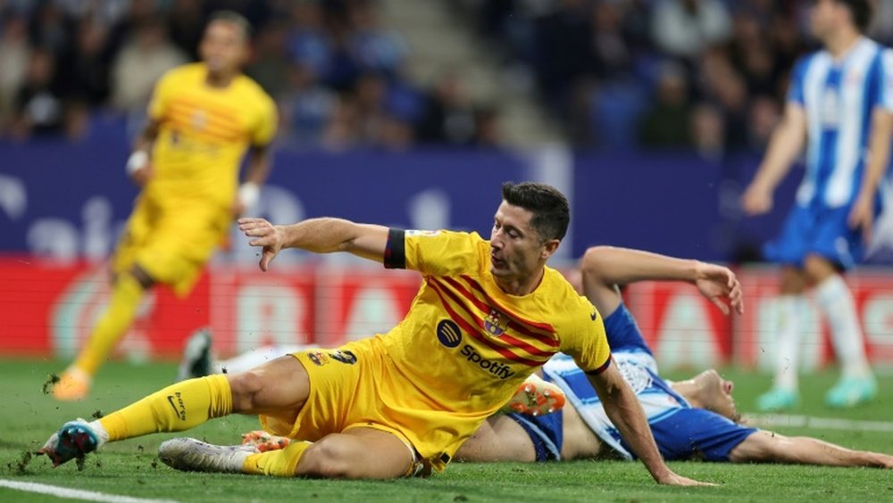 Barcelona beat Espanyol to win La Liga. AFP