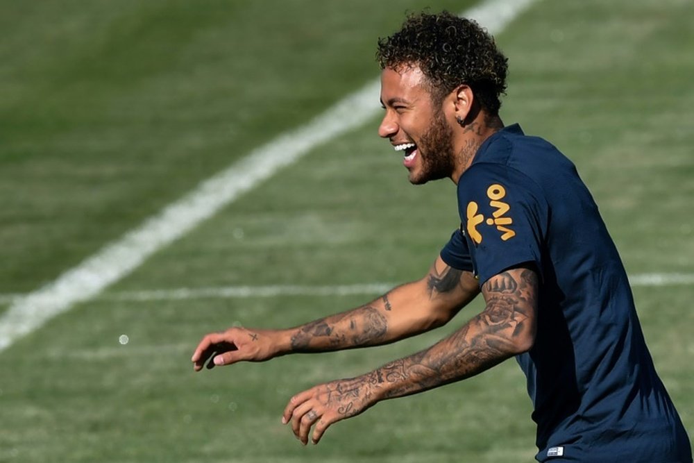 Neymar begins assault on World Cup with injury woe behind him. AFP