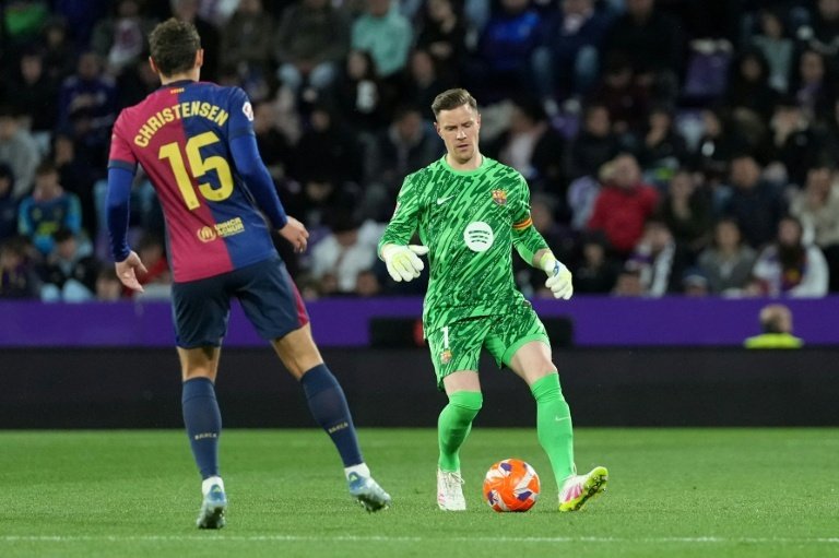 Marc-Andre Ter Stegen will have back surgery and is set to miss three months. AFP