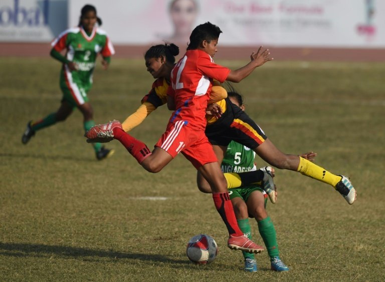 Nepal gives women's national football team equal pay