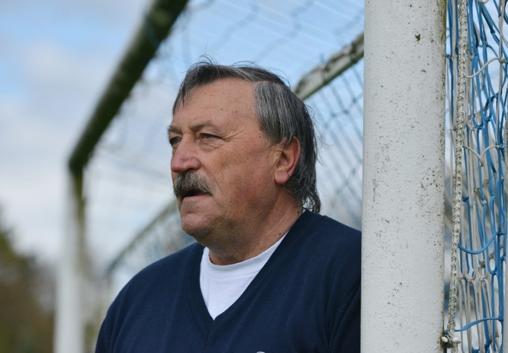 Panenka is in hospital with Covid-19. AFP