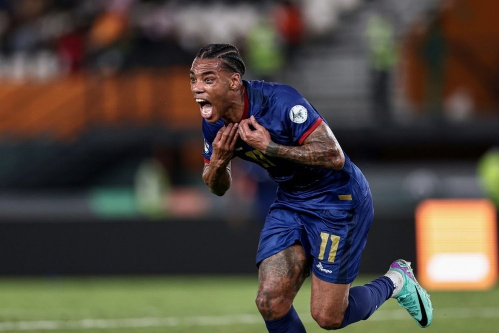Garry Rodrigues secured a famous win for Cape Verde on Sunday. AFP