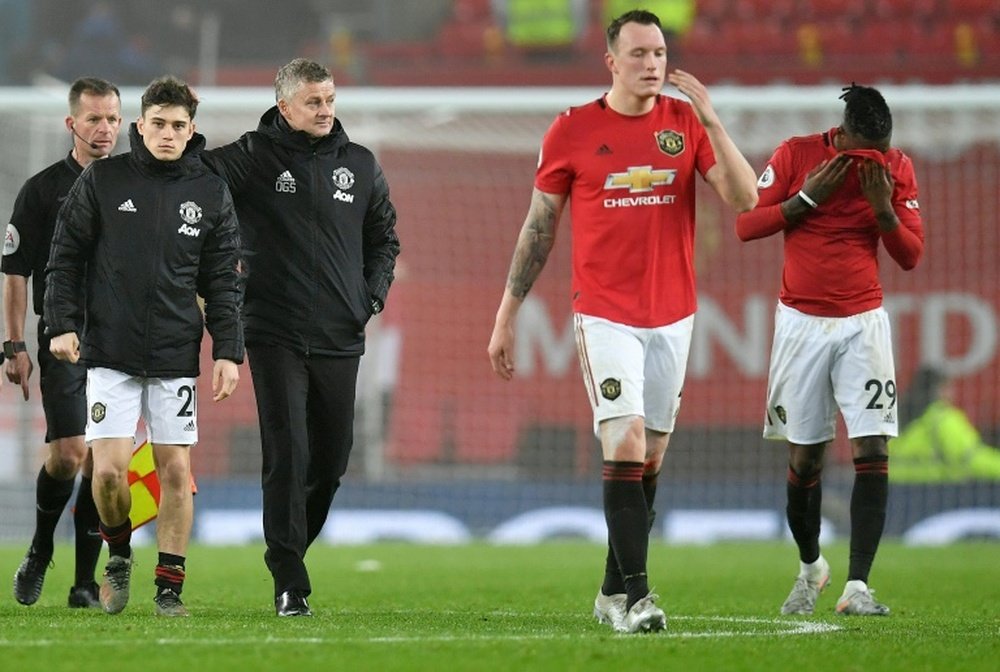 Twitter had a joke at Phil Jones' expense and have now apologised to the player. AFP