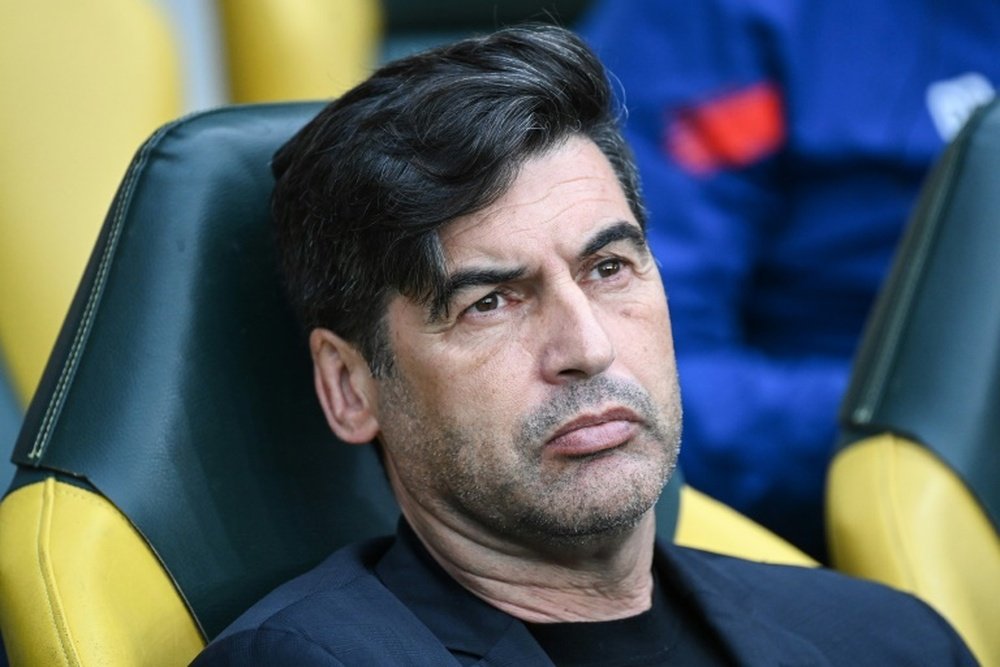 Paulo Fonseca left Lille in June and now takes over at AC Milan. AFP