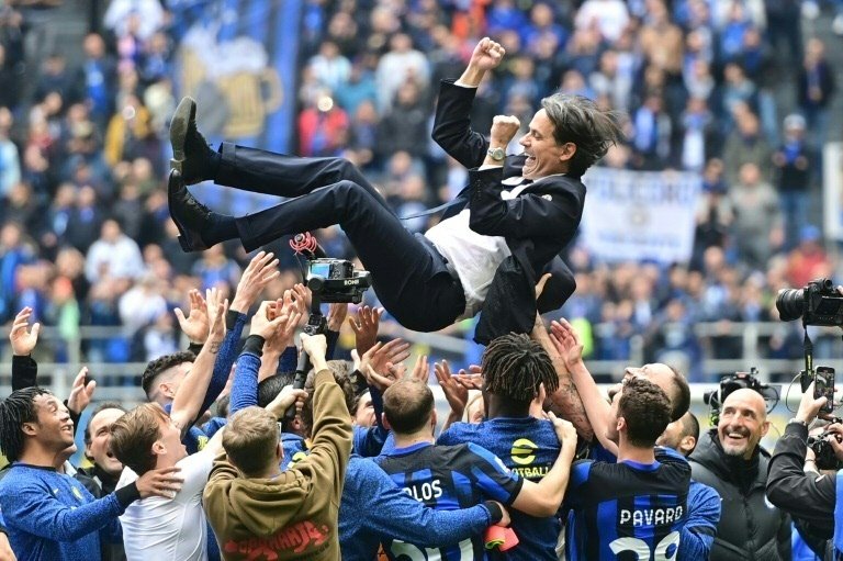 Since Inzaghi took over at Inter in 2021 he has led the club to three Italian Supercups. AFP
