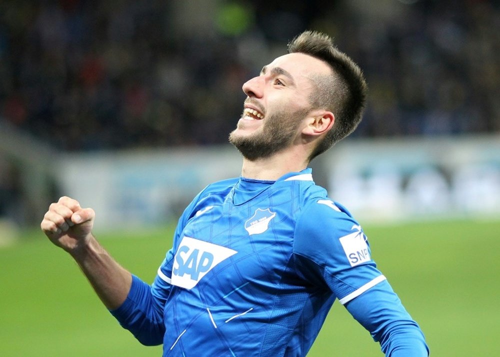 Adamyan scored in Hoffenheim's come from behind victory over Dortmund. AFP