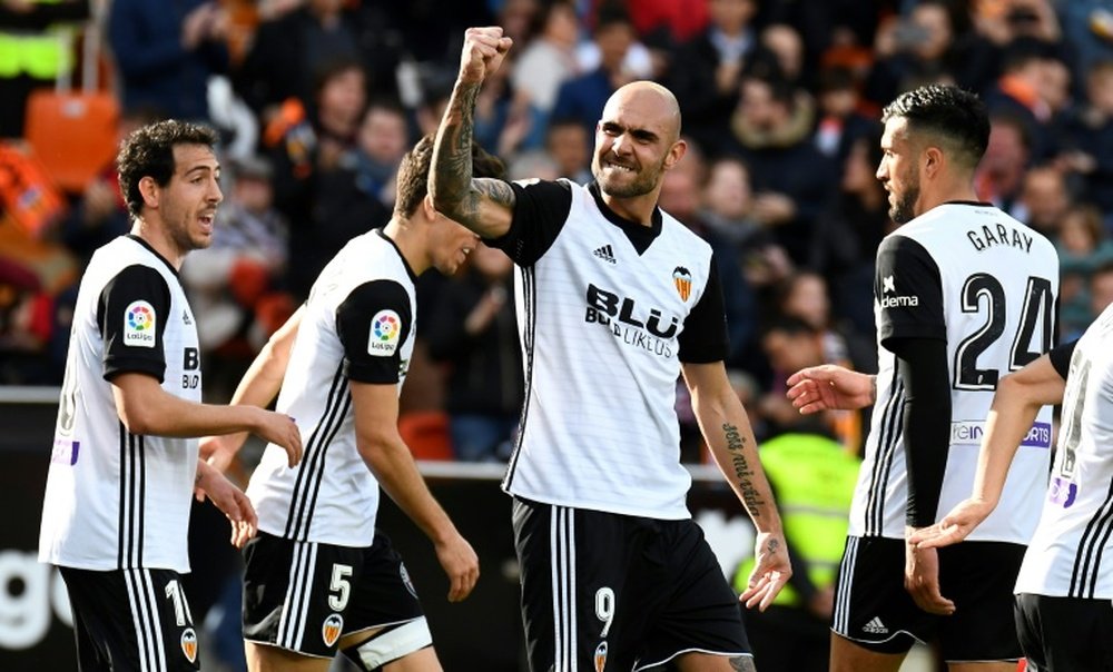 Valencia won 3-1 against Alaves. AFP