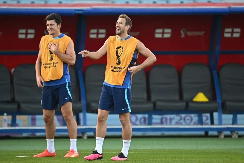 Harry Kane says England are more confident than four years ago. AFP