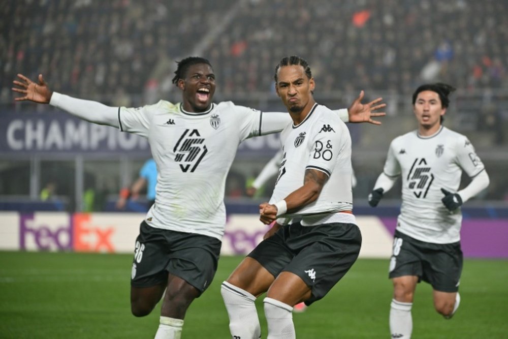 Monaco continue their unbeaten start in the Champions League. AFP
