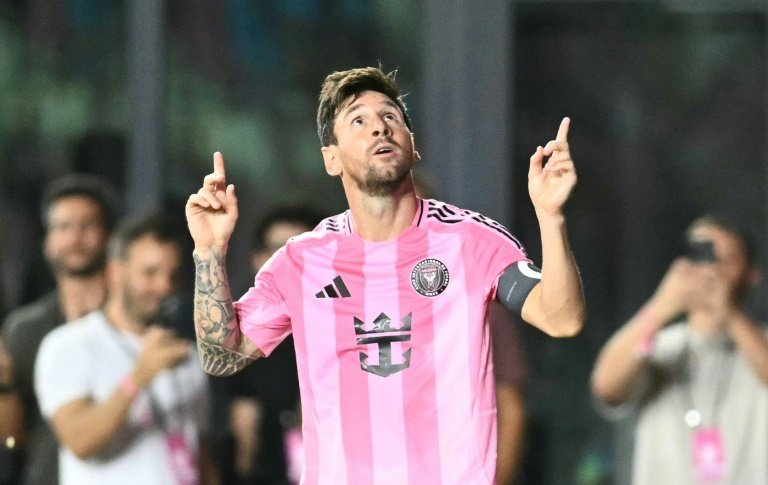 Messi is a fitness doubt for Inter Miami's Leagues Cup quarter-final clash. AFP