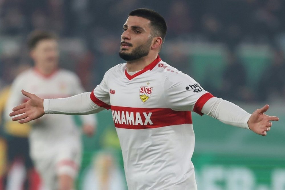 Stuttgart's Undav has 10 goals in 24 games in all competitions. AFP