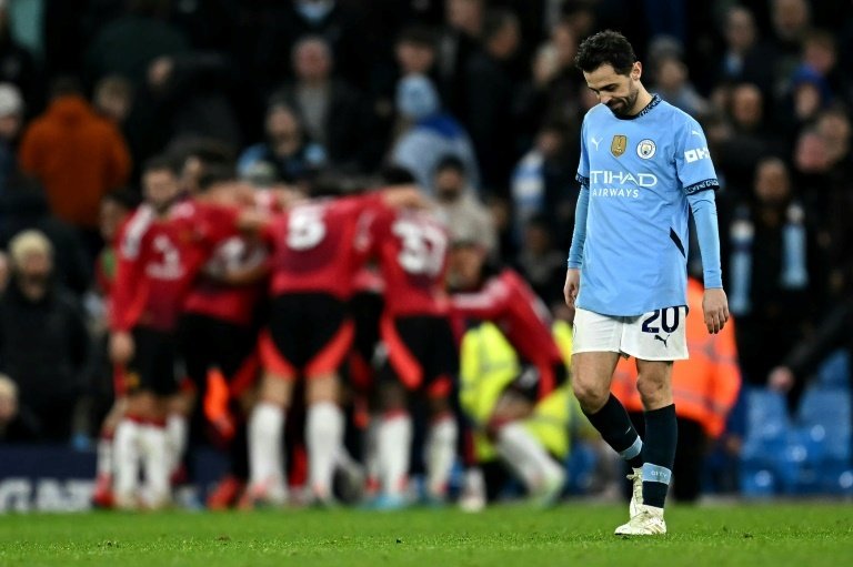 City have lost eight of their past 11 matches in all competitions. AFP