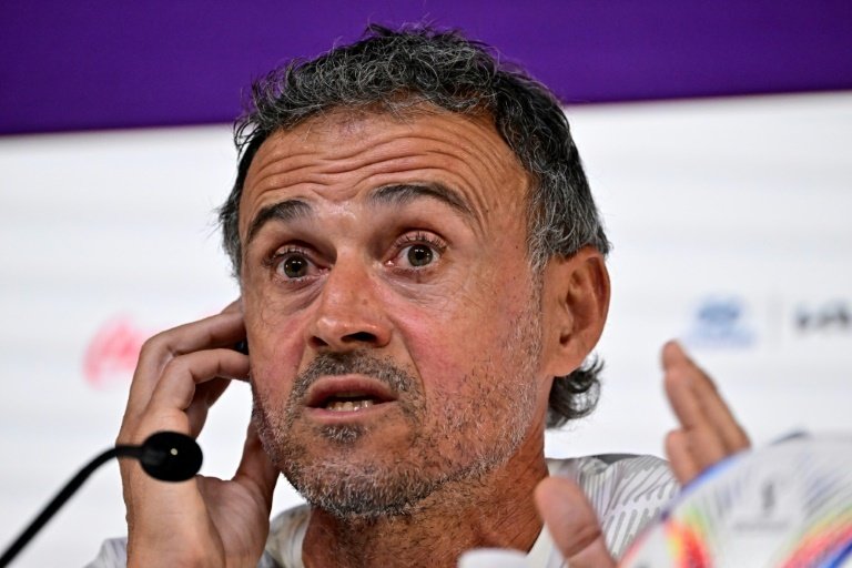 Luis Enrique is convinced penalties are not a lottery. AFP