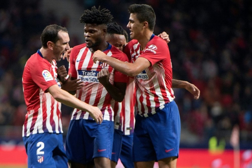 Godin scored late on. AFP