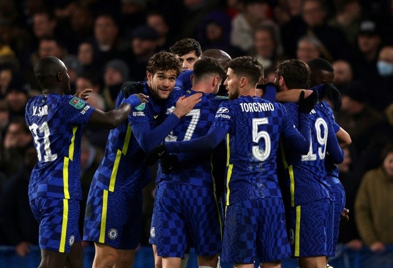 ï»¿Chelsea dominate Spurs in Carabao semi first leg