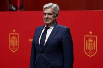 Rocha has been appointed as president of the scandal-hit Spanish football federation. AFP