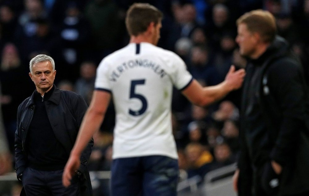 Mourinho encourages Vertonghen, Eriksen to stay at Spurs. AFP