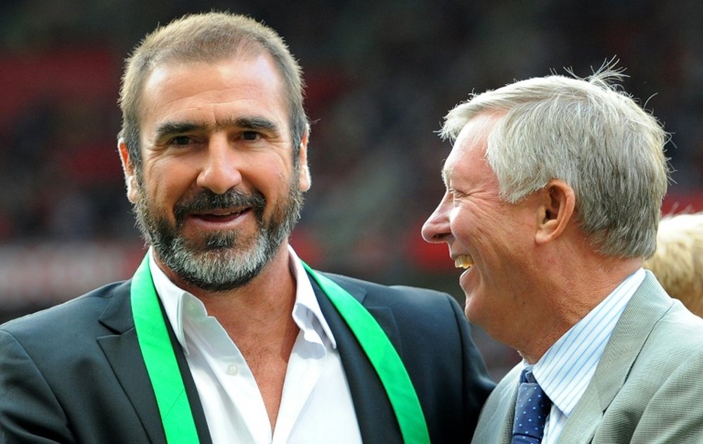 Eric Cantona has been indutcted into the Premier League's Hall of Fame. AFP