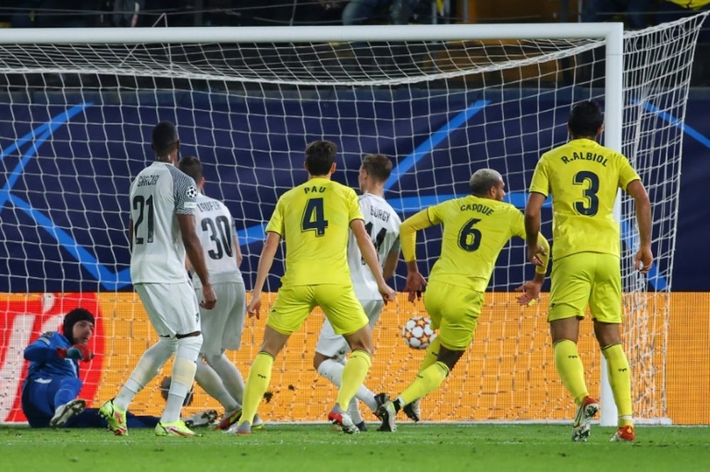 Capoue scored for Villarreal against Young Boys in the Champions League on Tuesday. AFP