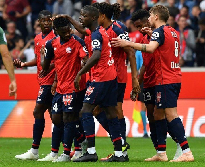 Lille record convincing win over Saint-Etienne