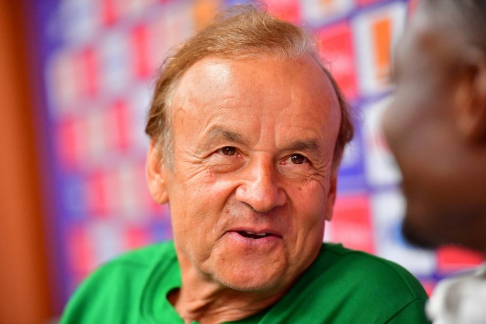 Rohr keeps Nigeria players on toes as top spot at stake. AFP