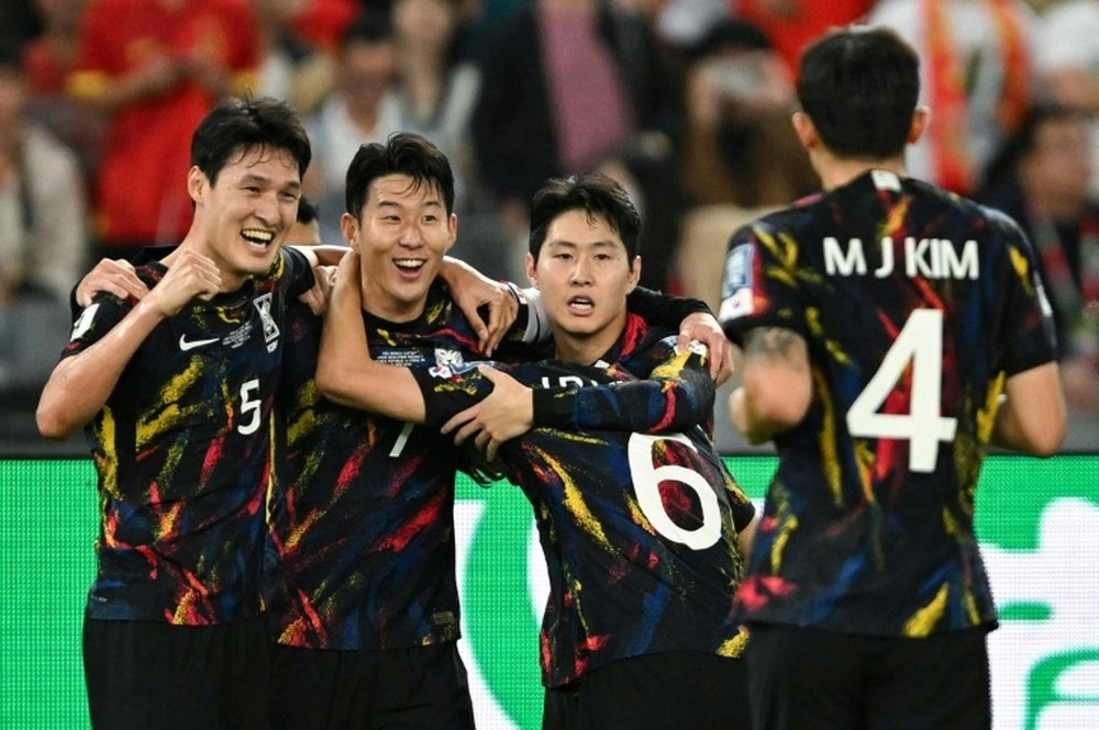 Son took his international tally to 38 goals. AFP