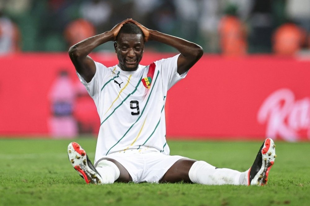 Serhou Guirassy was the Guinea match-winner against the Democratic Republic of Congo. AFP