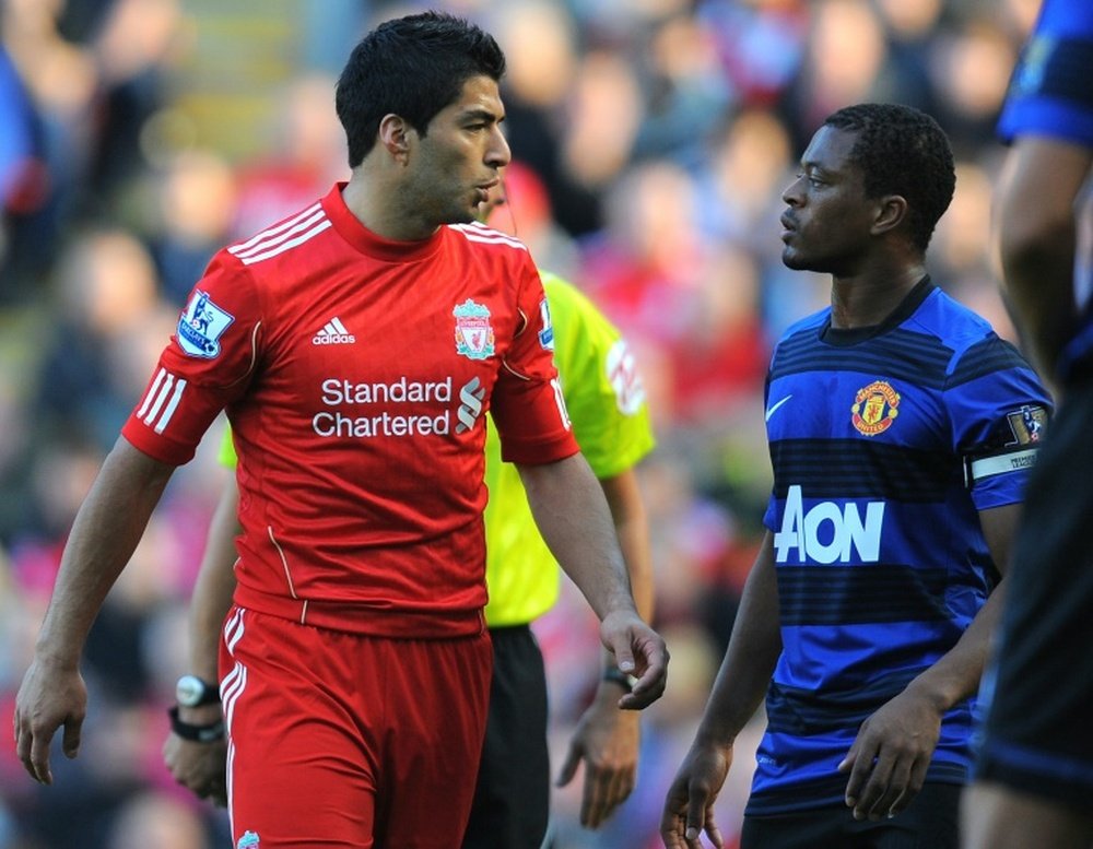 Evra reveals death threats after Suarez racism row. AFP