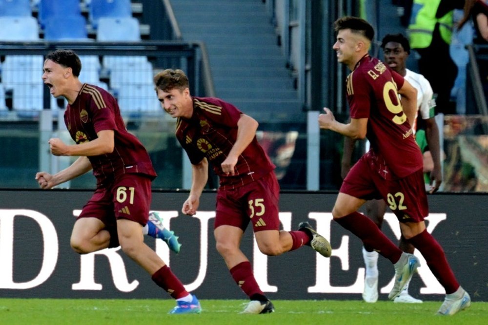 Niccolo Pisilli scored late to secure a 2-1 win over Venezia. AFP