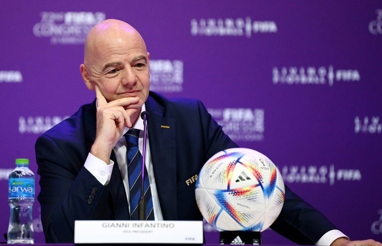 ï»¿Infantino backs far from biennial World Cup plans