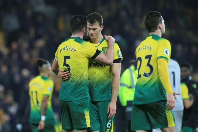 Farke relying on a miracle to keep Norwich up. AFP