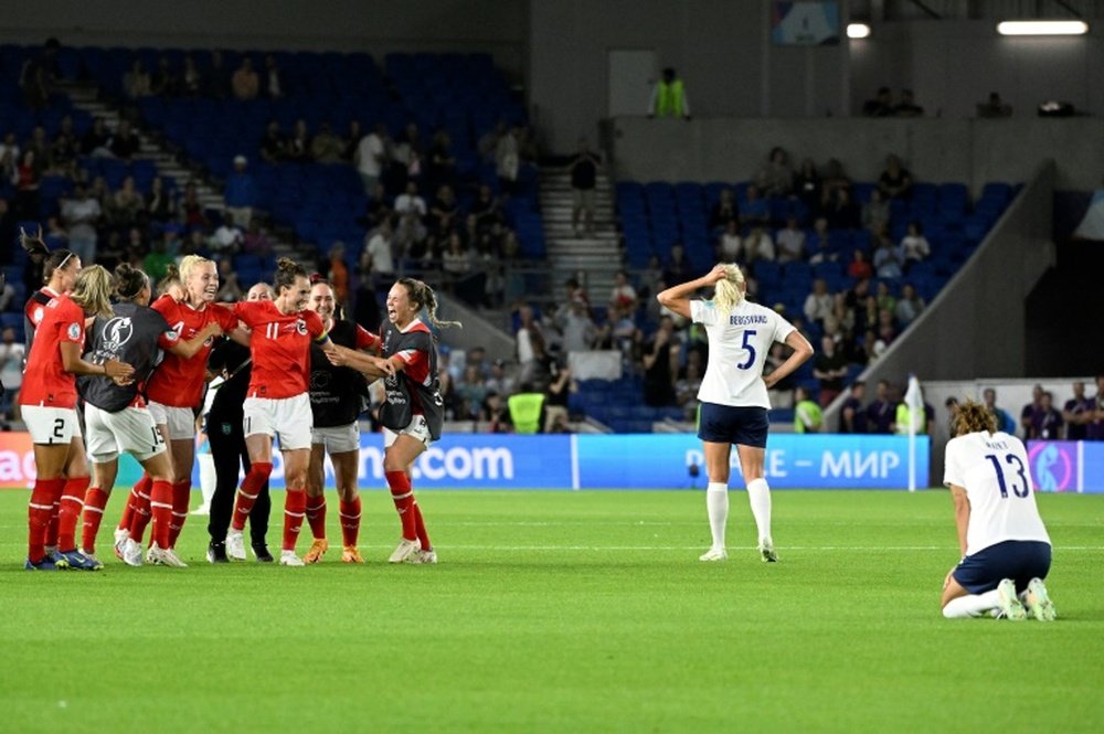 Austria will play against Germany in the quarter-finals. AFP