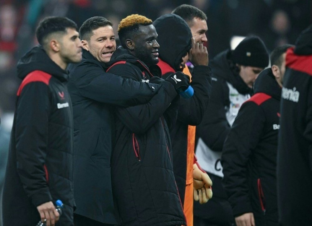 Boniface was close to leaving Leverkusen for Ronaldo's Al Nassr in January. AFP