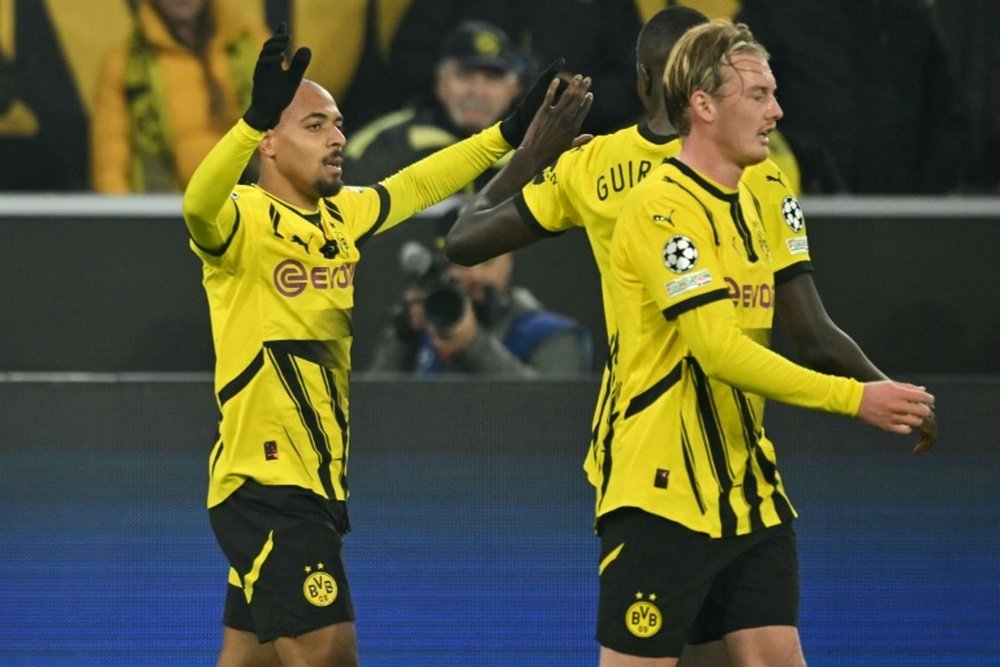 Dortmund are fourth in the 36-team Champions League table. AFP