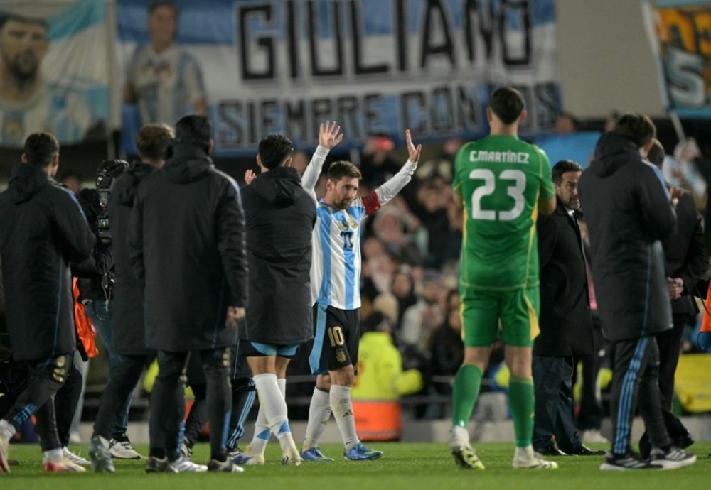 Messi a inscrit un doublé lors de son dernier match de qualification à domicile.