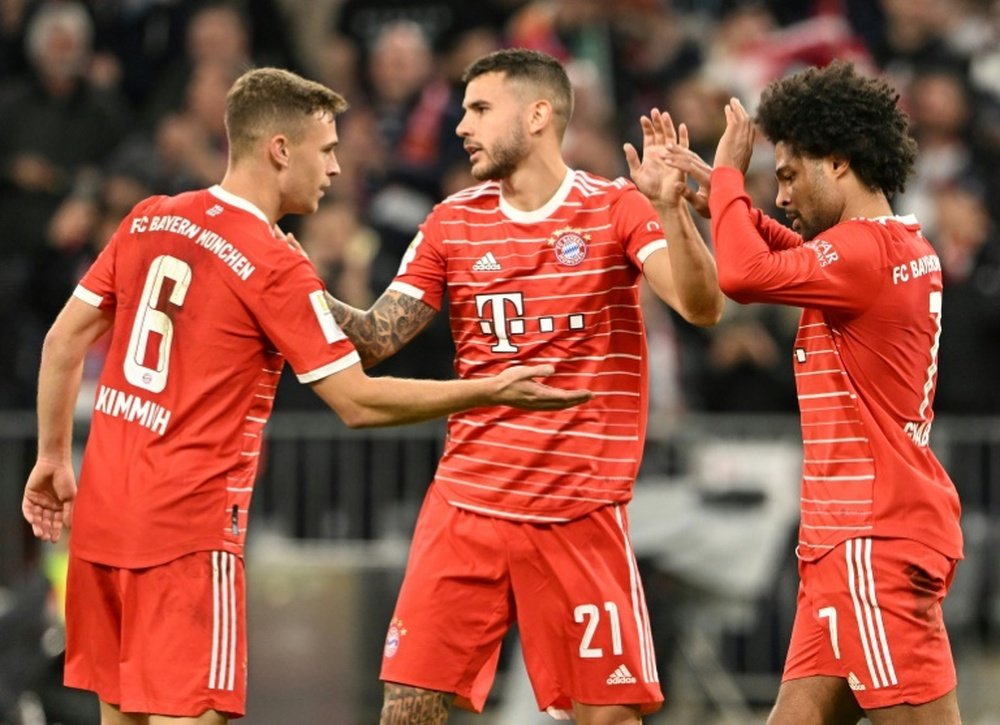 Bayern dominate Werder Bremen. AFP