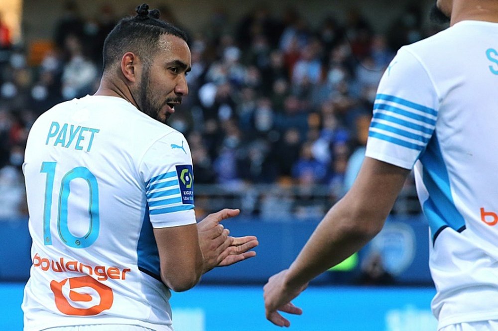 Marseille into second spot. AFP