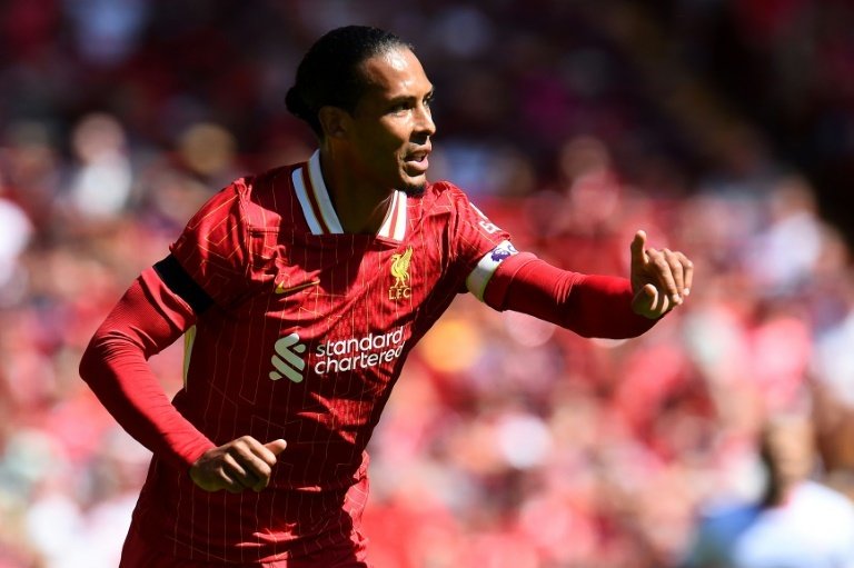 Van Dijk wants the defeat to serve as fuel to beat Milan. AFP