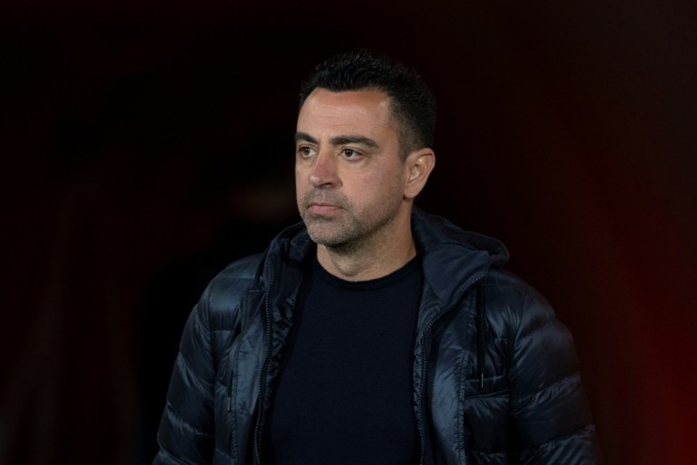 Xavi is set to be ousted from his role according to Spanish media reports. AFP