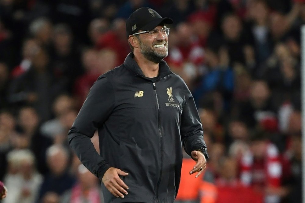 Klopp was delighted with the result. AFP