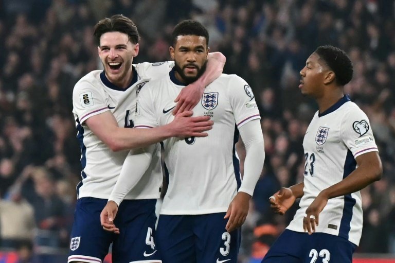 England sink Latvia to extend Tuchel's winning start